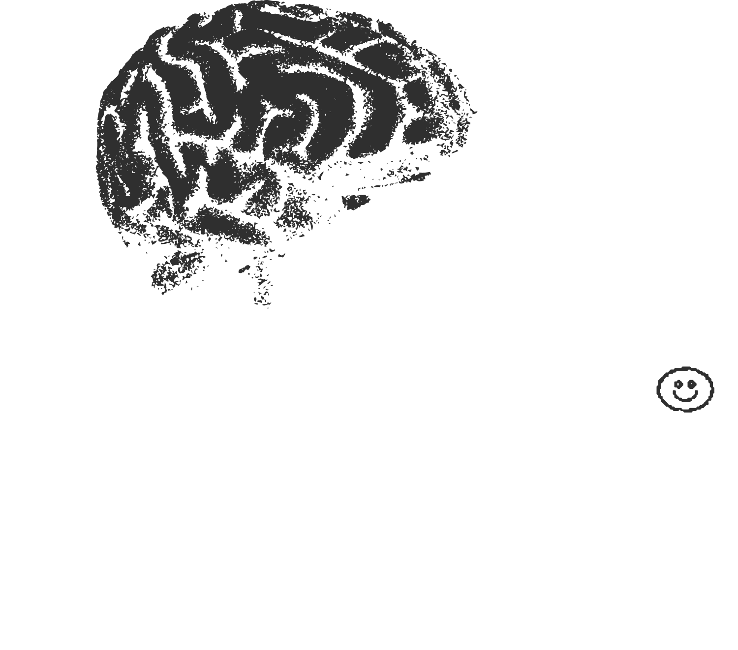 Black brain icon