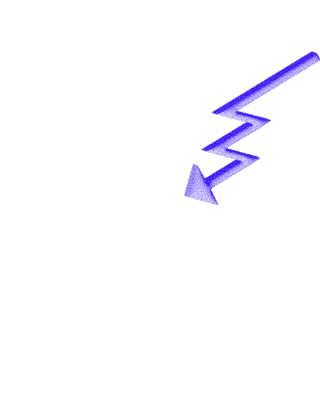 Blue Arrow Icon